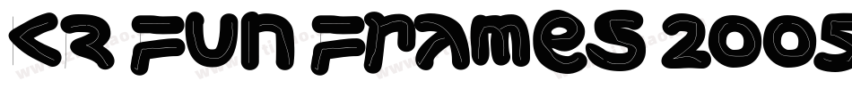 KR Fun Frames 2005字体转换